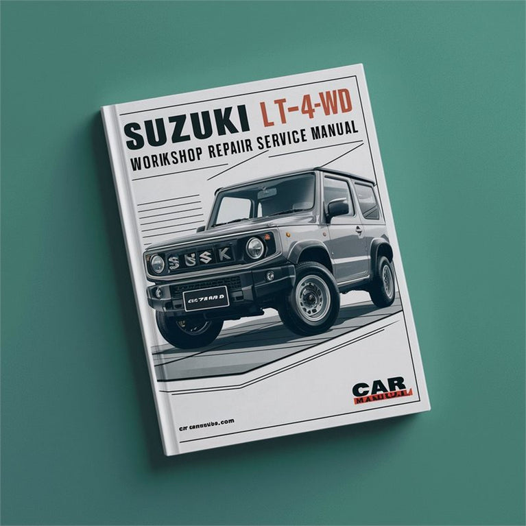 1987-1998 Piaggio LT Suzuki -4wd Service Repair Workshop Manual PDF