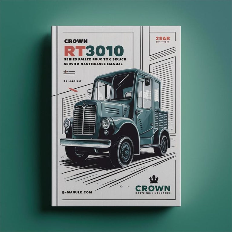 Crown RT3010 Series Pallet Truck Maintenance Service Repair Workshop Manual PDF