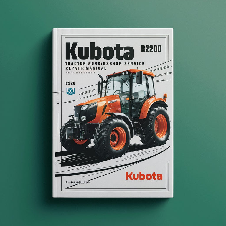 Kubota Bx2200 Tractor Workshop Repair Service Manual
