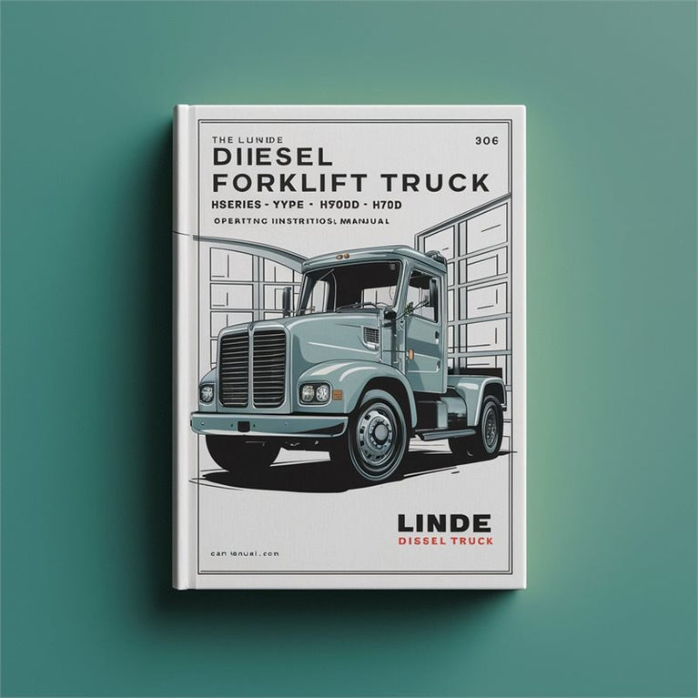 Linde Diesel Forklift Truck H-Series Type 396: H50D, H60D, H70D,