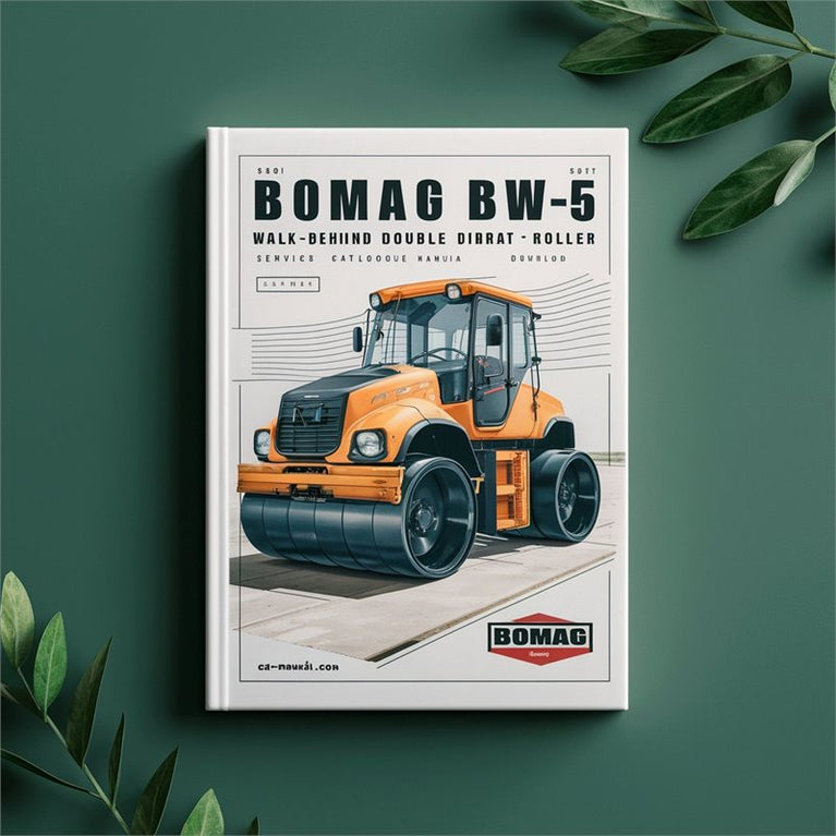 Bomag BW65 S-2 Walk-behind Double Drum Vibratory Roller Parts Catalog PDF