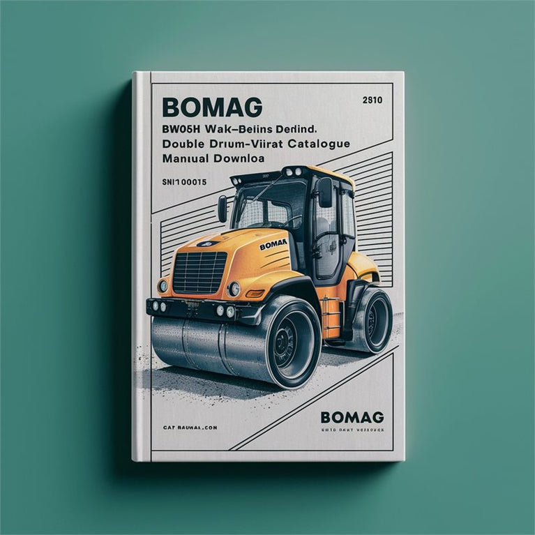 Bomag BW65H Walk-behind Double Drum Vibratory Roller Parts Catalog PDF