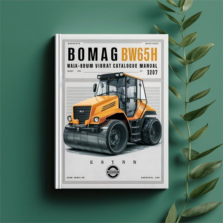 Bomag BW65H Walk-behind Double Drum Vibratory Roller Parts Catalog PDF