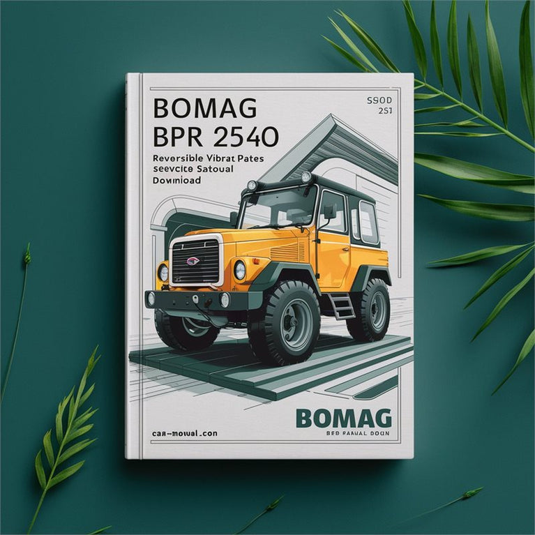 Bomag Bpr25/40 Reversible Vibratory Plates Sn101730102351-101730102552 Parts Catalog PDF