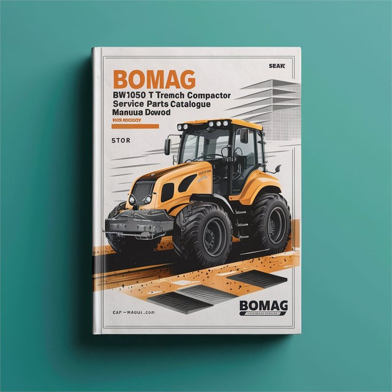 Bomag BW1050 T Trench Compactor Sn101720200101-101720200116 Parts Catalog PDF