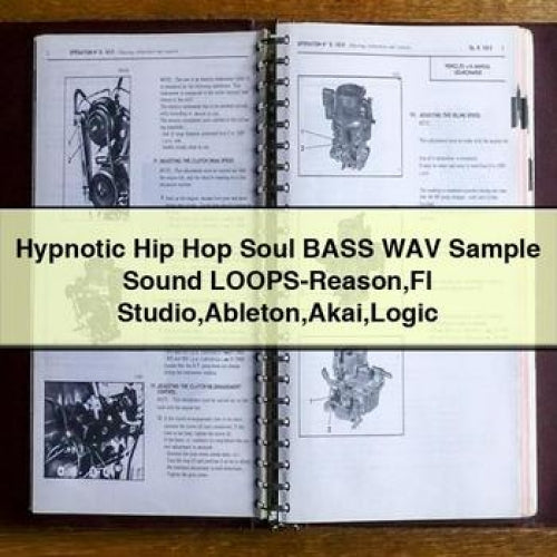 Hypnotic Hip Hop Soul BASS WAV Sample Sound LOOPS-Reason Fl Studio Ableton Akai Logic