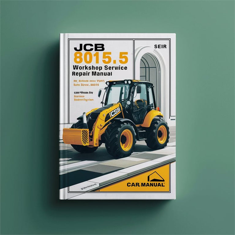 JCB 801.5 Mini Excavator Service Repair Workshop Manual PDF