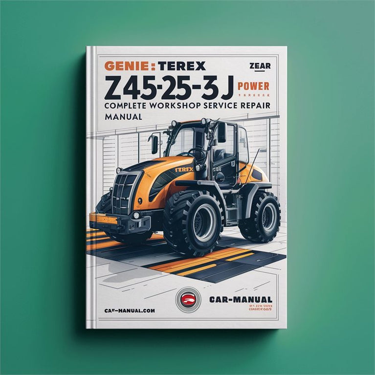 Genie Terex Z45-25 Z45-25J IC Power Service Repair Workshop Manual PDF