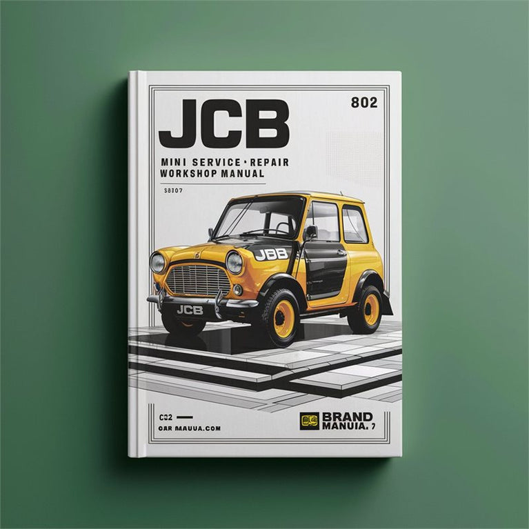 JCB 802 Mini Service Repair Workshop Manual PDF