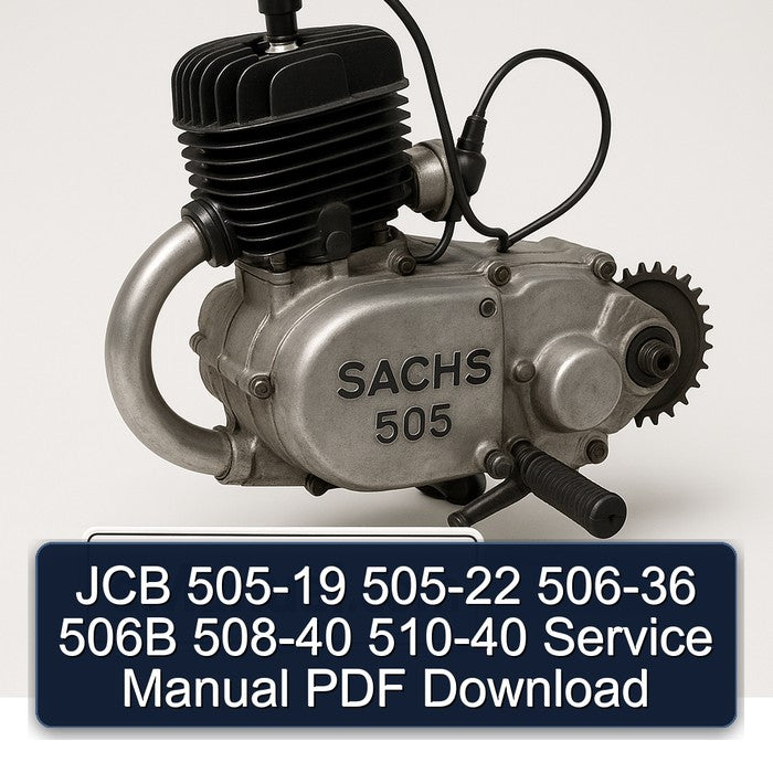 JCB 505-19 505-22 506-36 506B 508-40 510-40 Service Repair Workshop Manual PDF