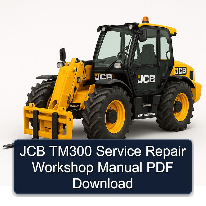 JCB TM300 Service Repair Workshop Manual PDF