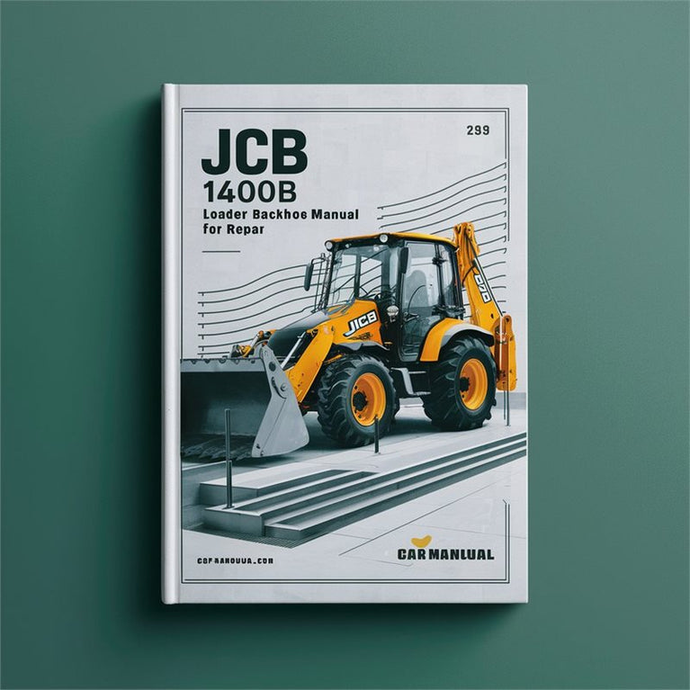 JCB 1400B Loader Backhoe Service Repair Workshop Manual PDF