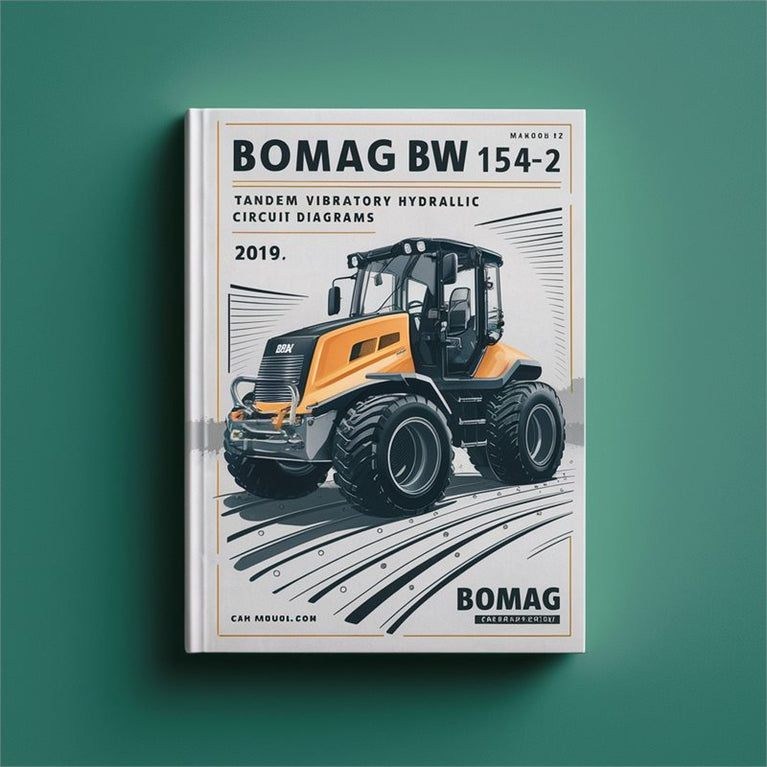 Bomag BW 154-2 Tandem Vibratory Roller Hydraulic Service Repair Workshop Manual PDF
