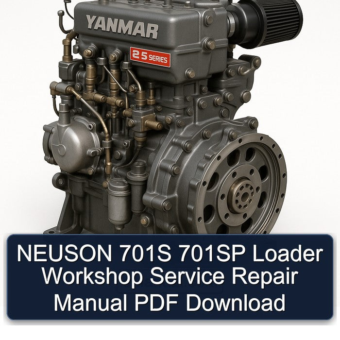 NEUSON 701S 701SP Loader Service Repair Workshop Manual PDF