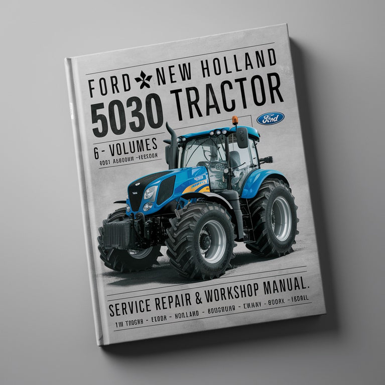 Ford New Holland 5030 Tractor -6- Volumes Service Repair Workshop Manual - Improved - Download PDF