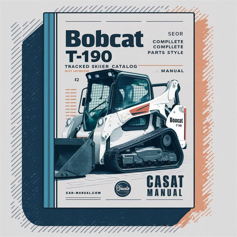 Bobcat T190 Tracked Skid Steer Catalog 2 Parts PDF