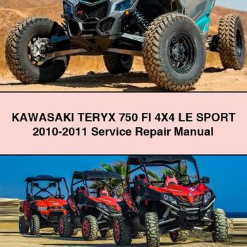 KAWASAKI TERYX 750 FI 4X4 LE SPORT 2010-2011 Service Repair Manual