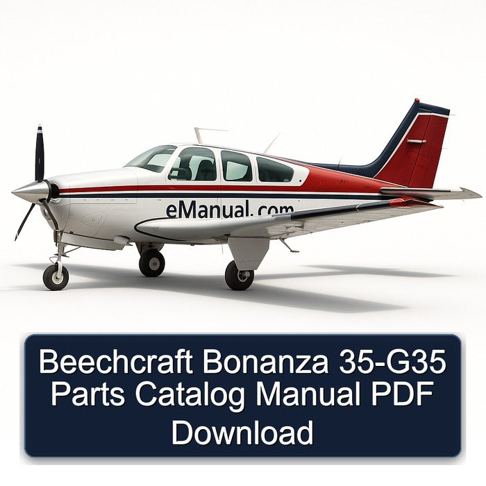Beechcraft Bonanza 35-G35 Parts Catalog PDF