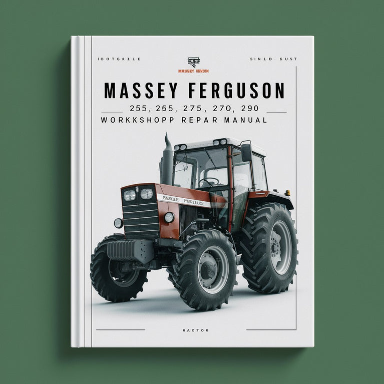 Massey Ferguson 255 265 275 270 290 Workshop Repair Manual