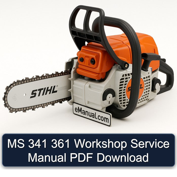 MS 341 361 Service Repair Workshop Manual PDF