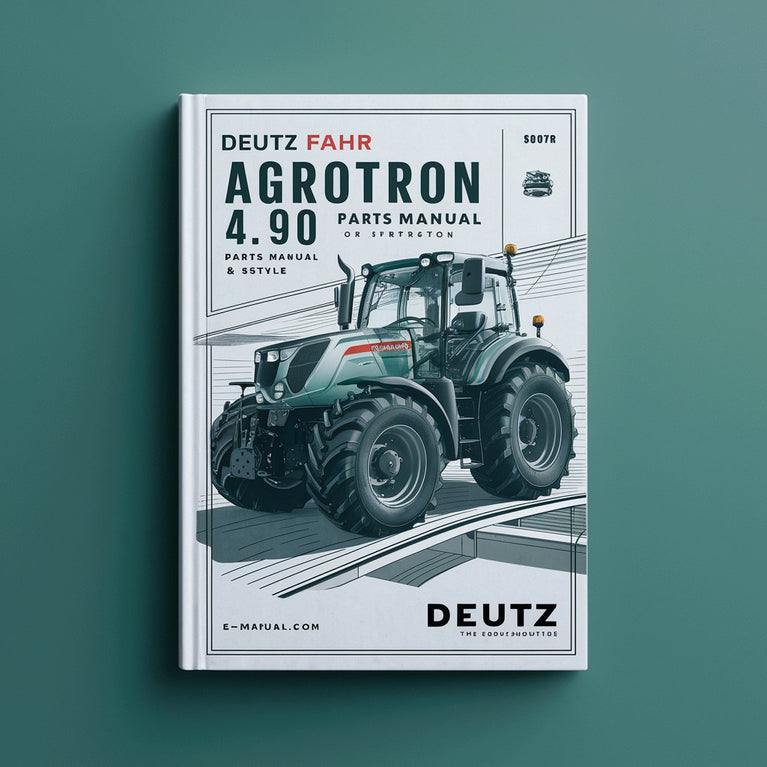 Deutz Fahr Agrotron 4.90 Parts Manual and Service Tractor