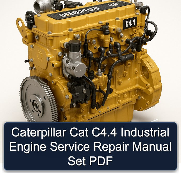 Caterpillar CAT C4.4 Industrial Engine Set Service Repair Workshop Manual PDF