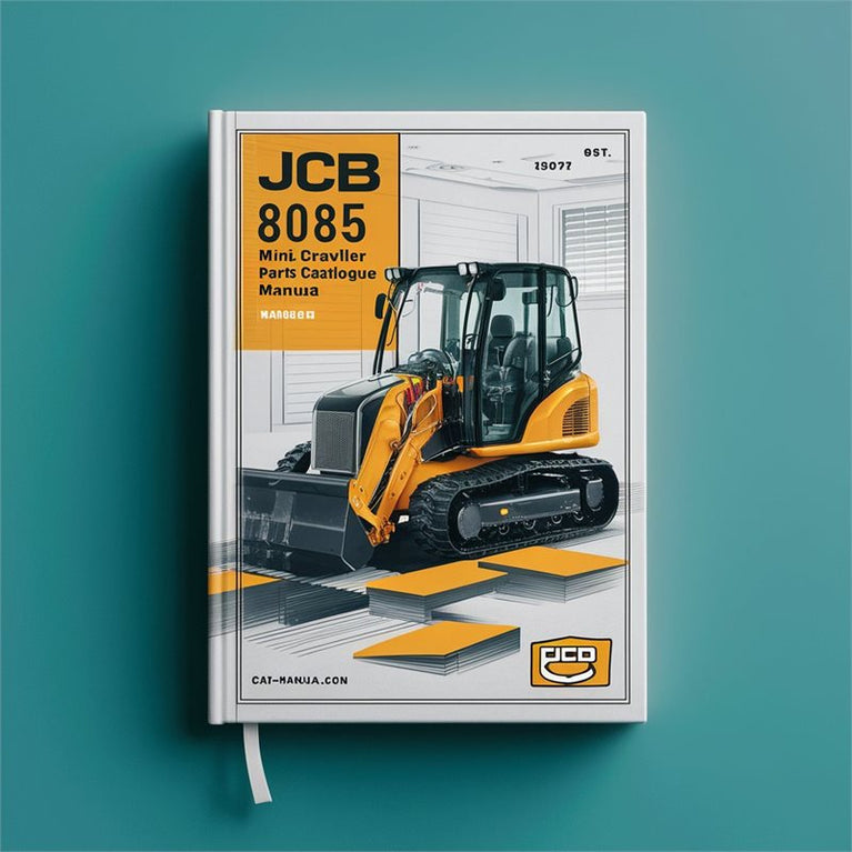JCB 8085 Zts Mini Crawler Excavator Parts Catalog PDF