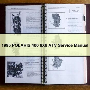 1995 POLARIS 400 6X6 ATV Service Repair Manual