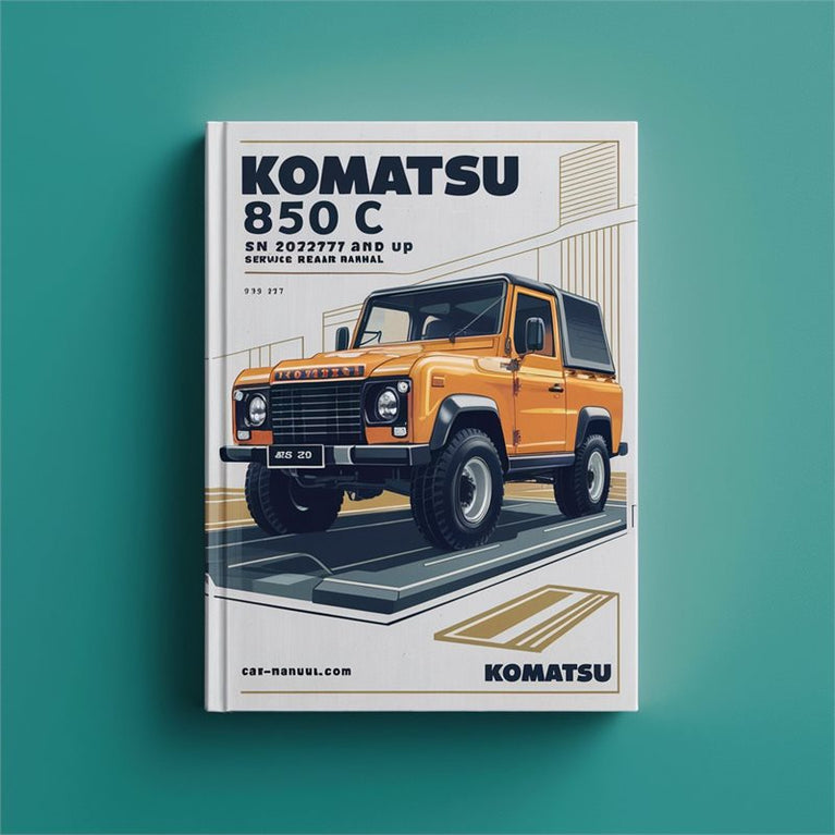 Komatsu 850 C SN 202727 UP Service Repair Workshop Manual PDF