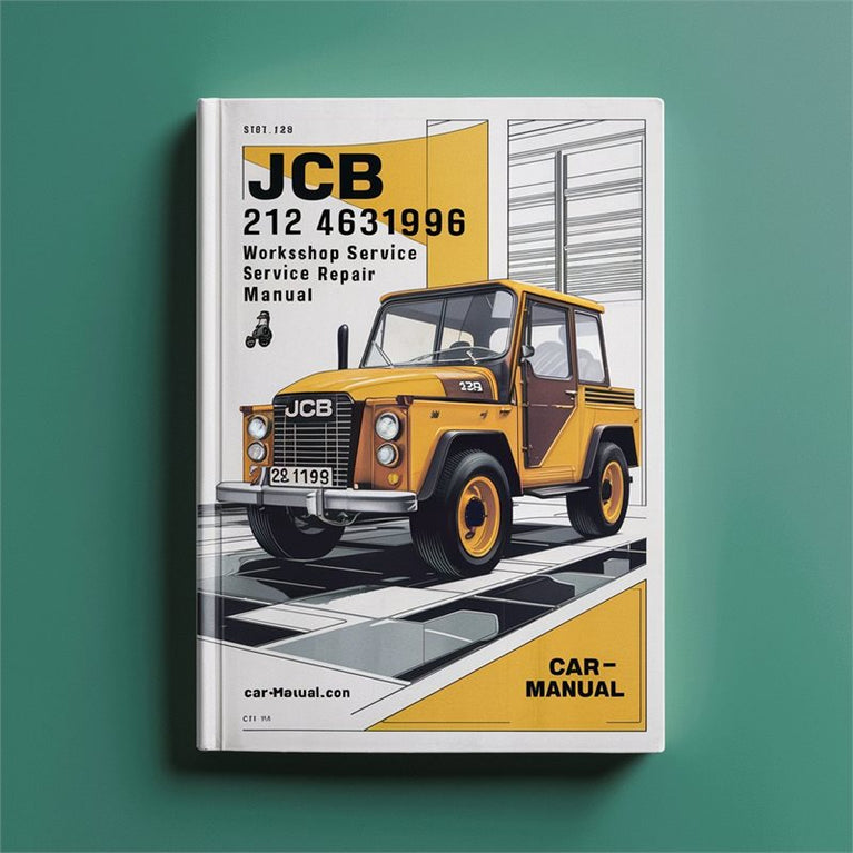 JCB 212 481196 Onwards Service Repair Workshop Manual PDF