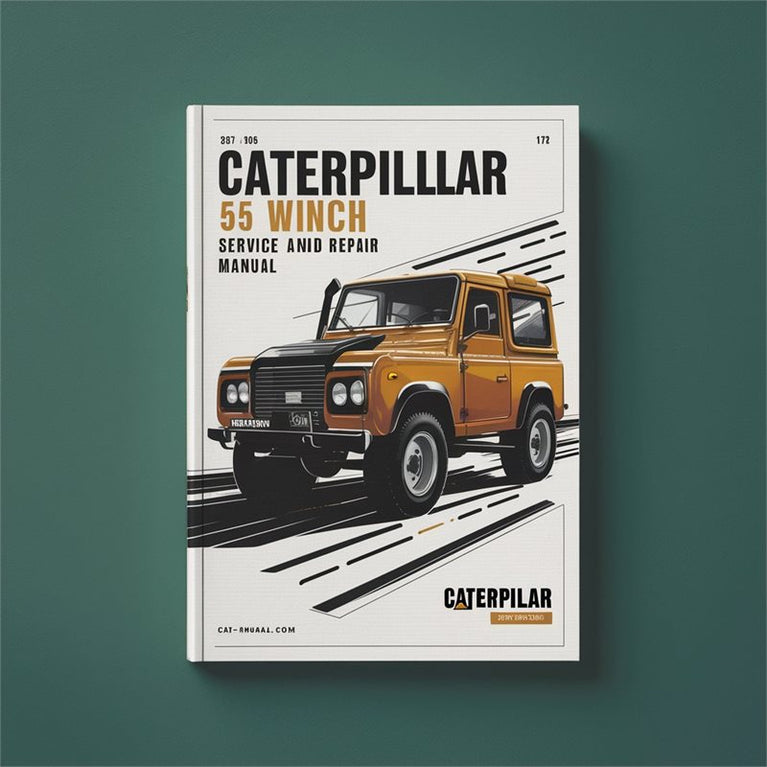 Caterpillar 55 Winch 36U Service Repair Workshop Manual PDF