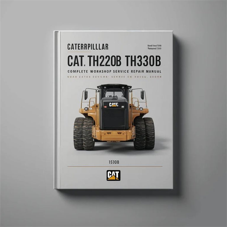Caterpillar Cat TH220B TH330B Complete Workshop Service Repair Manual PDF