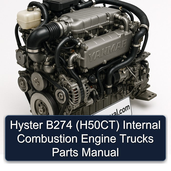 Hyster B274 (H50CT) Internal Combustion Engine Trucks Parts Catalog PDF