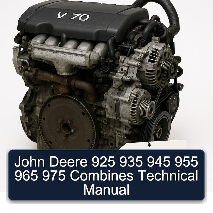 John Deere 925 935 945 955 965 975 Combines Service Repair Workshop Manual PDF