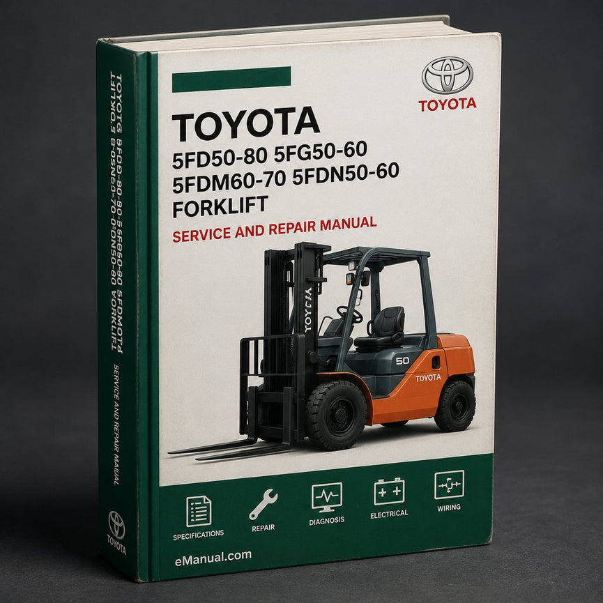 Toyota 5fd50-80 5fg50-60 5fdm60-70 5fdn50-60 Gabelstapler Mann
