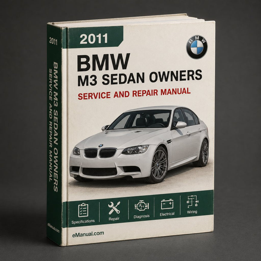 2011 BMW M3 Sedan Owners Manual