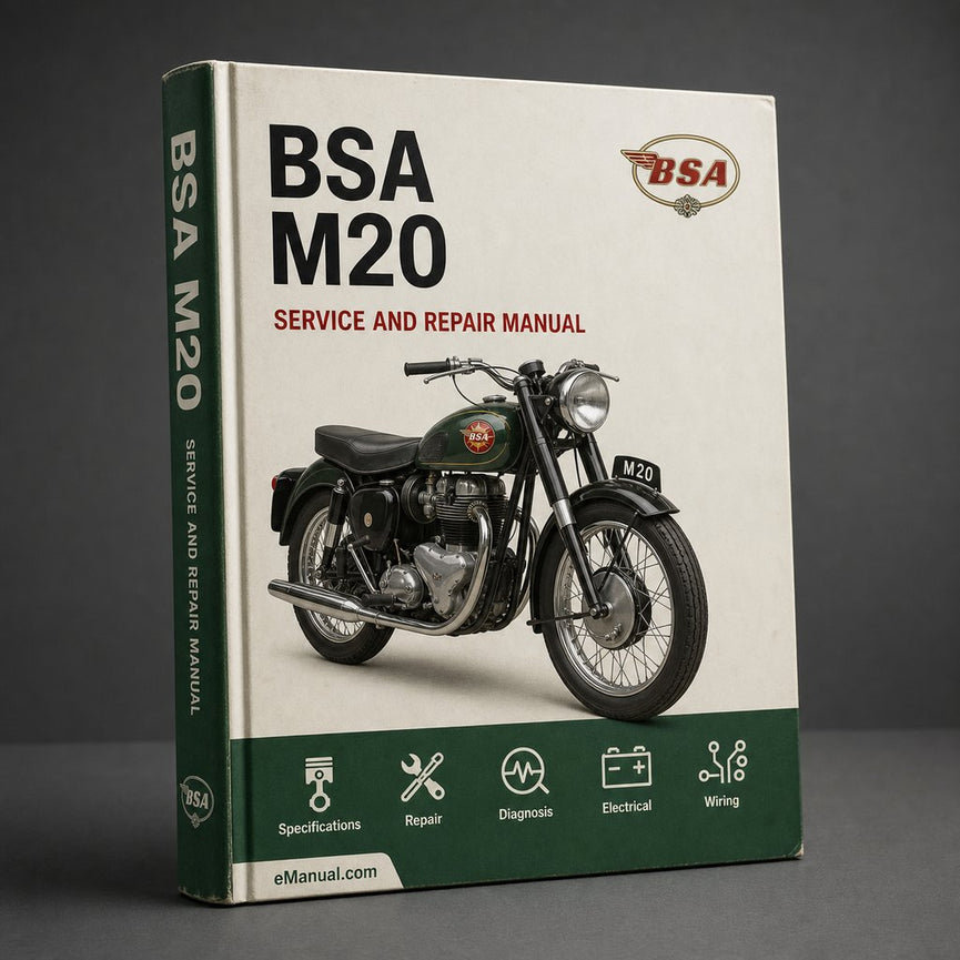 BSA M20 Ersatzteilliste