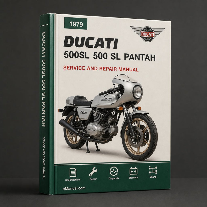 Ducati 500sl 500 Sl Pantah 1979 Workshop Repair Manual
