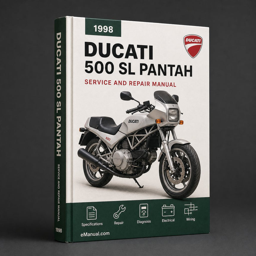 Ducati 500 SL Pantah 1998 Factory Service Repair Manual