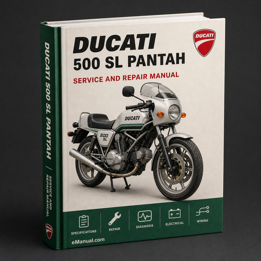 Ducati 500 SL Pantah Factory Service Repair Manual
