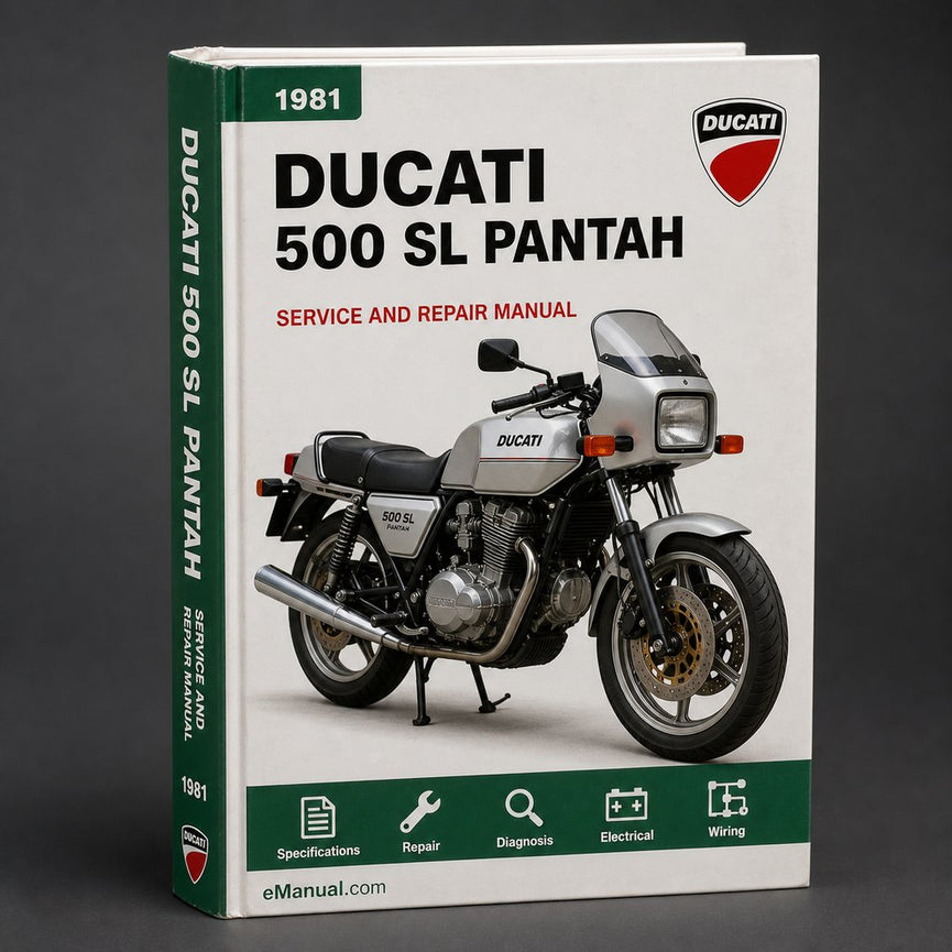 Ducati 500 SL Pantah 1981-1999 Service Repair Manual