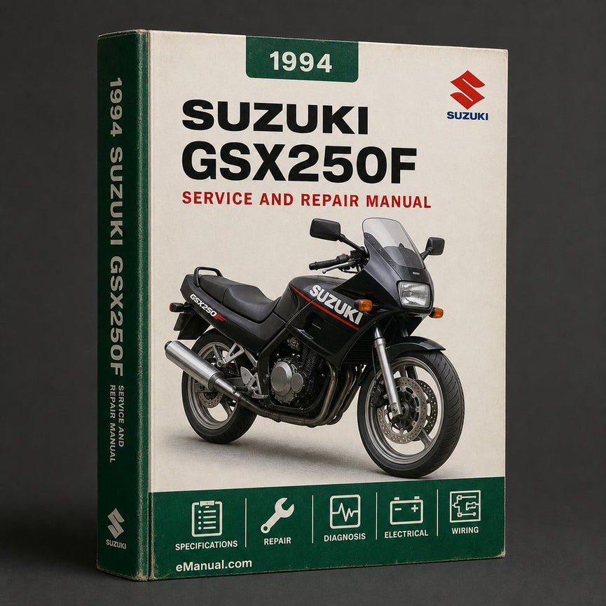 Suzuki GSX250F 1994 Factory Service Repair Manual