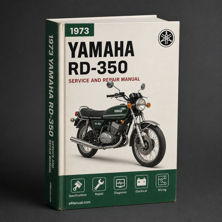 Yamaha RD-350 1973 Parts List