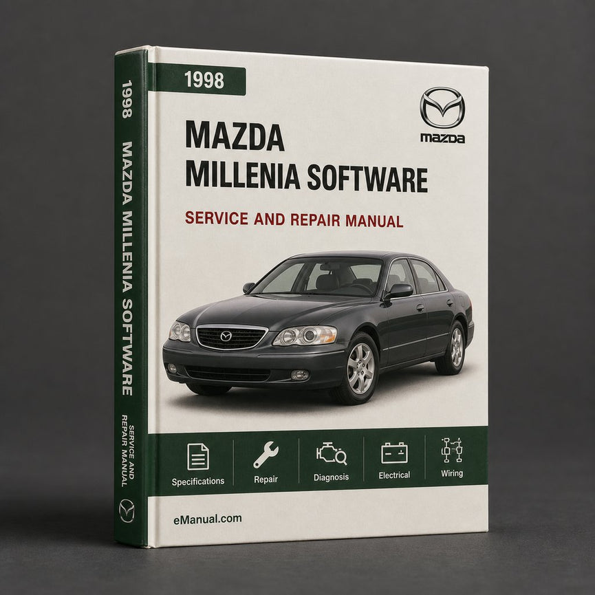 Manual de servicio y reparación de Mazda Millenia 1998