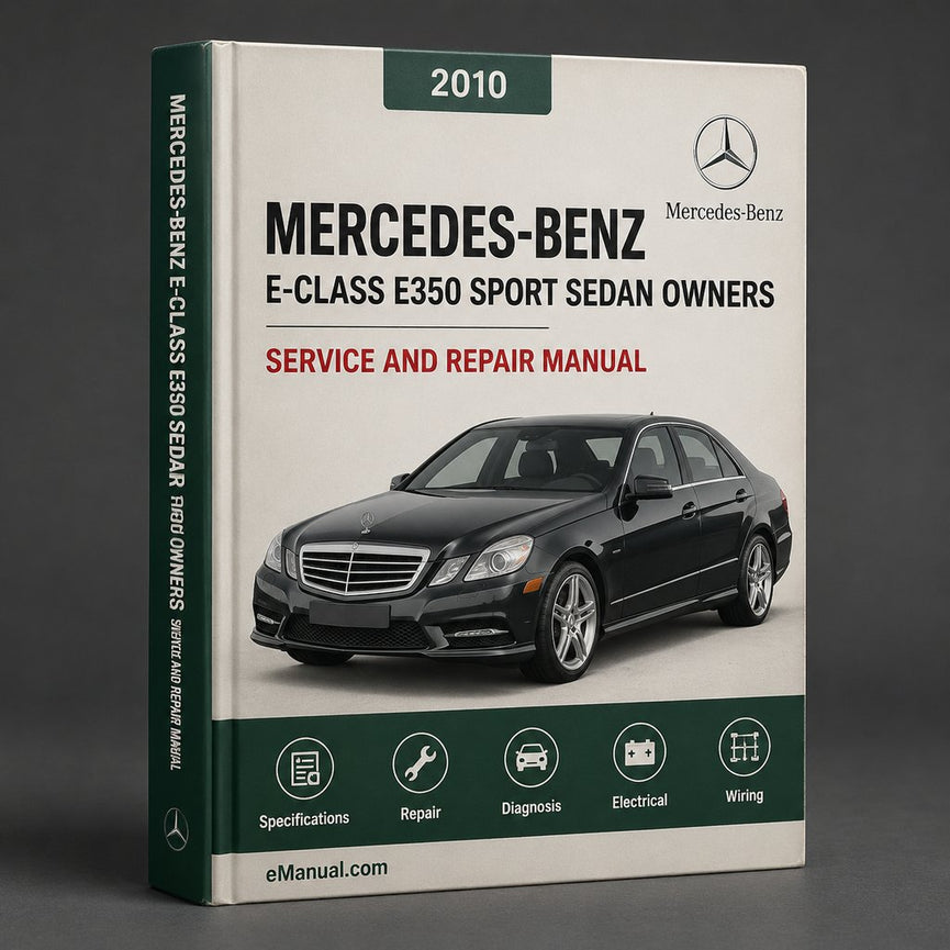 2010 Mercedes-Benz E-Class E350 Sport Sedan Owners Manual