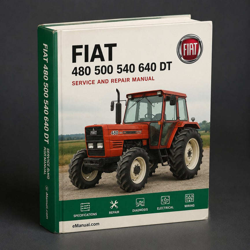 Fiat 480 500 540 640 DT Factory Service Repair Manual