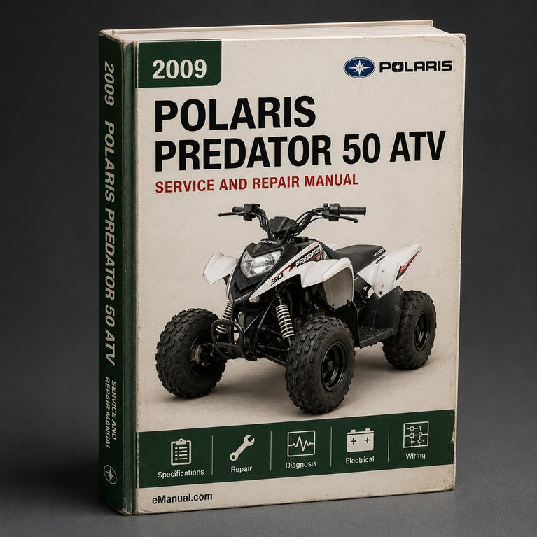 2009 Polaris Predator 50 ATV Repair Manual