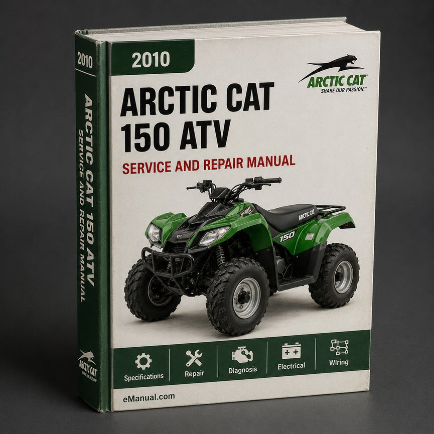 2010 Arctic Cat 150 Repair Manual ATV