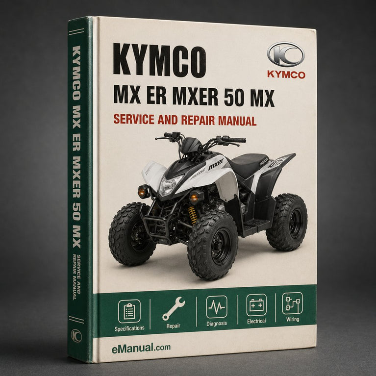 Kymco MX ER MXER 50 MX er ATV Service Repair Workshop Manual