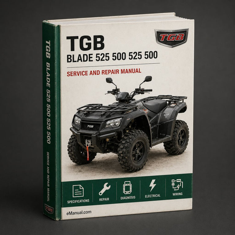 TGB Blade 525 500 525 500 ATV Service Repair Workshop Manual